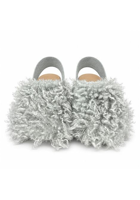 Sabot in ecopelliccia ELI 1957 | 40040PIEL FUR MARABA GRIS